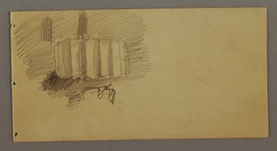 Classical Columns, possibly 1869 by Frederic Edwin Church